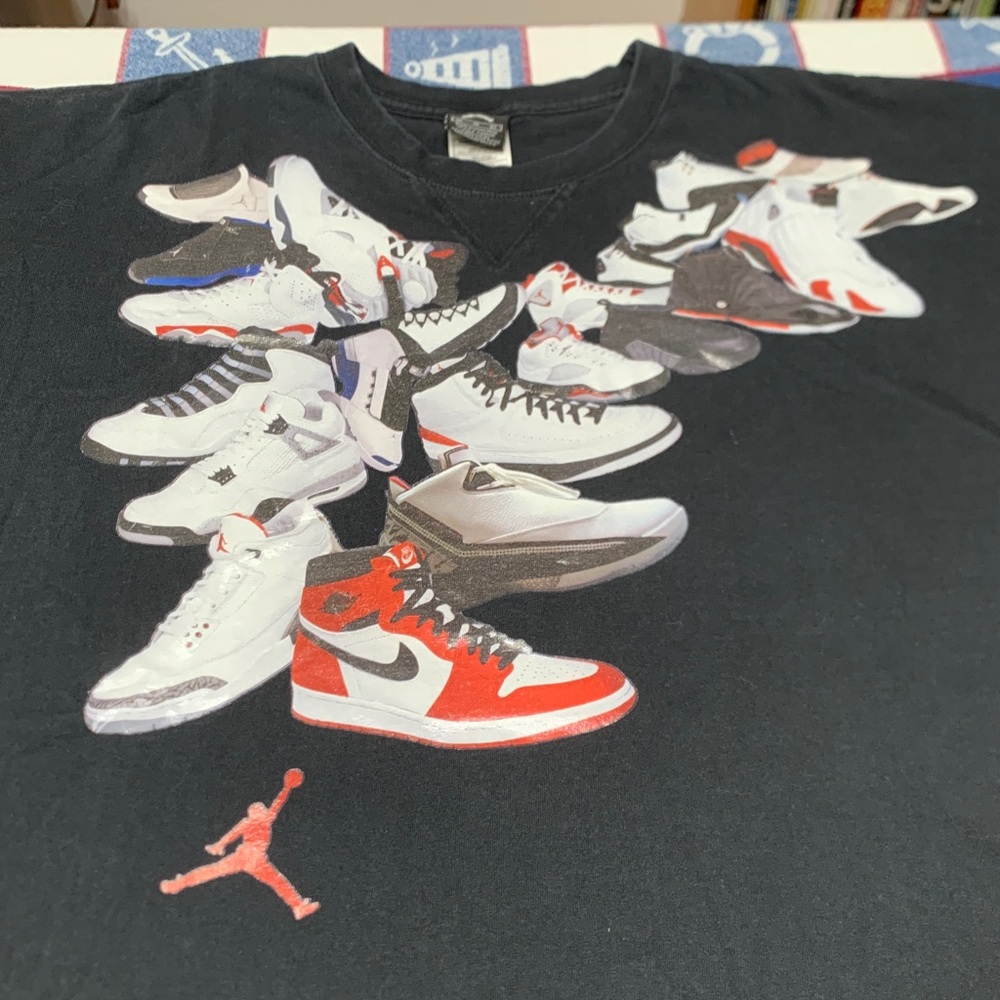 Vintage Jordan Sneaker T Shirt